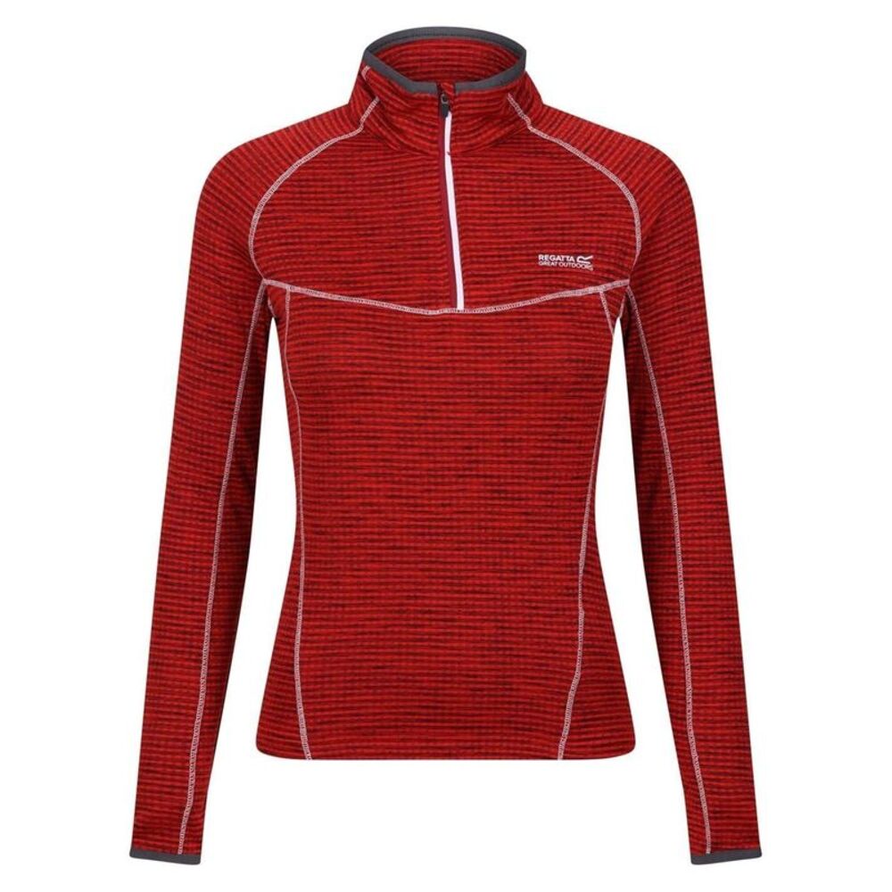 Regatta Womens/Ladies Yonder  Long-Sleeved Sweatshirt / Rumba Red